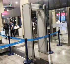 How to adjust the sensitivity of the security metal detector door to the best use state?