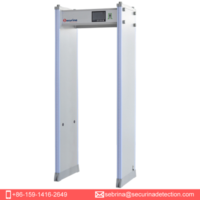 Securina-SA600 60 zones Walk Through Metal Detector Door