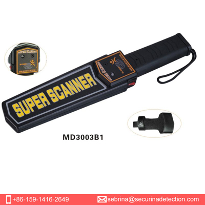 Securina-MD3003B1 Hand Held Metal Detector Security Wand