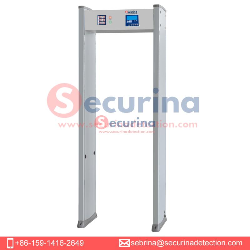 Securina-SA200 6 zones Door Frame Walkthrough Metal Detectors