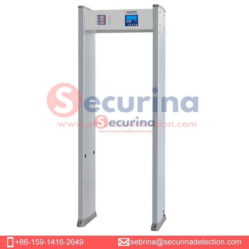Securina-SA200 6 zones Door Frame Walkthrough Metal Detectors