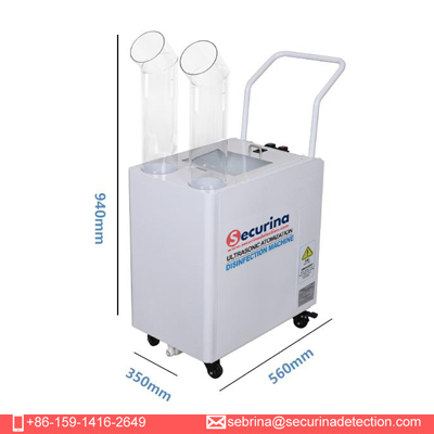 Ultrasonic Atomizer Disinfection Mobile Sterilization Machine