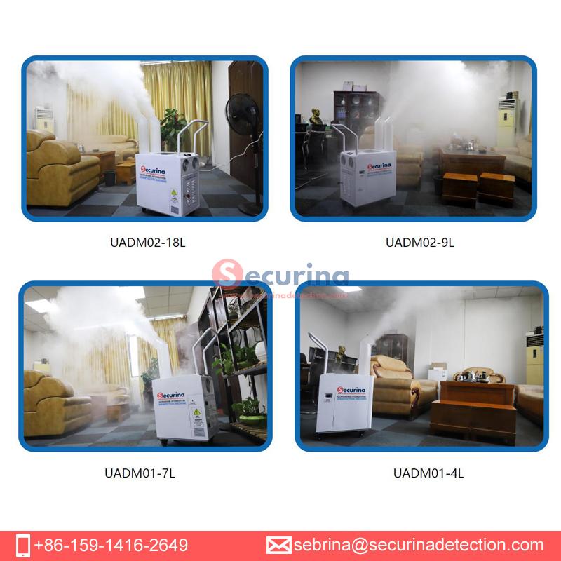 Ultrasonic Atomizer Disinfection Mobile Sterilization Machine